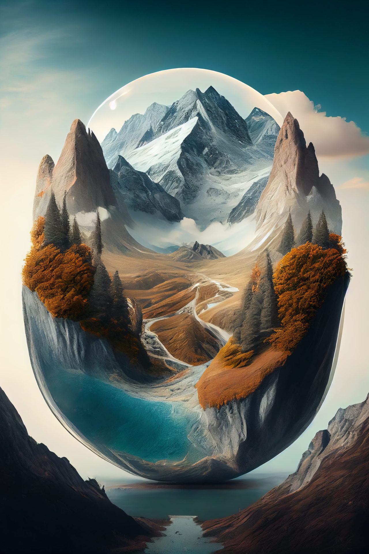 Levitating Mountain 02 enhance Optimized